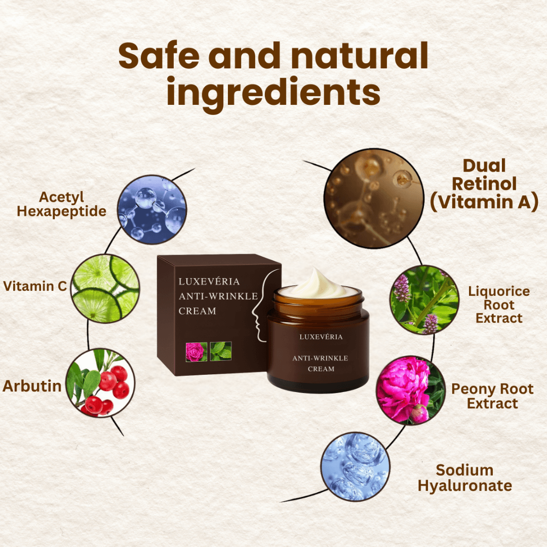 Luxevéria | Erase 98% of Wrinkles & Look 15 Years Younger in Just 7 Days image Luxevéria | Erase 98% of Wrinkles & Look 15 Years Younger in Just 7 Days