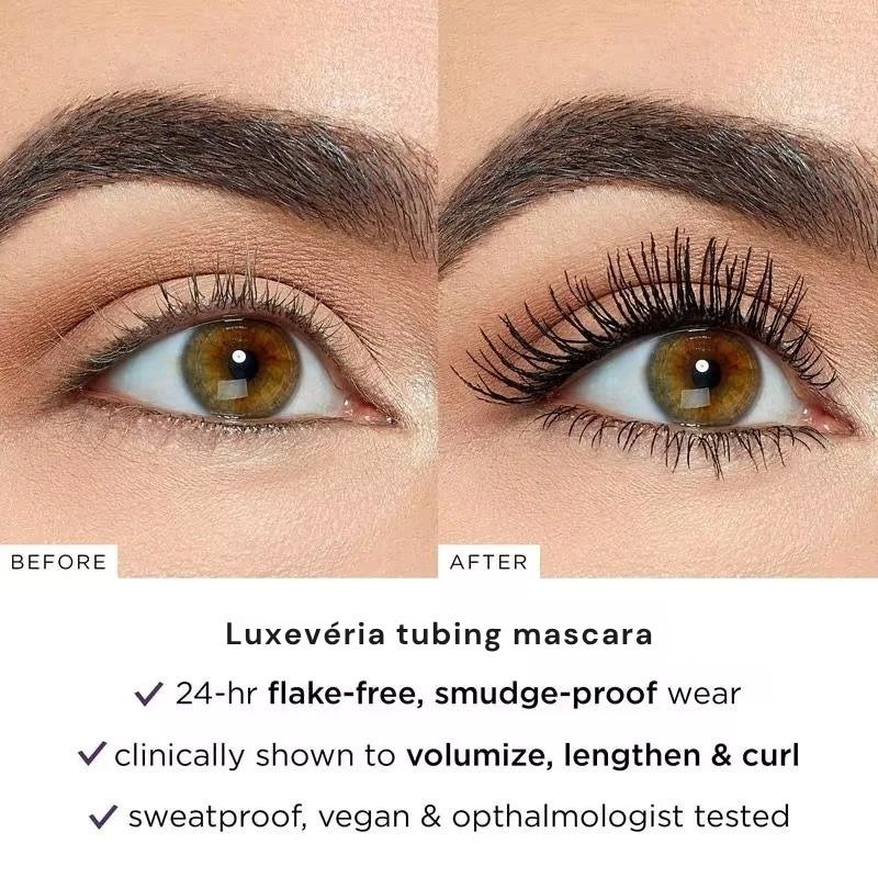 Luxéveria Tubing Mascara Your Exhausting 10-Year Search for the "Holy Grail" Mascara Is Finally Over image Luxéveria Tubing Mascara Your Exhausting 10-Year Search for the "Holy Grail" Mascara Is Finally Over